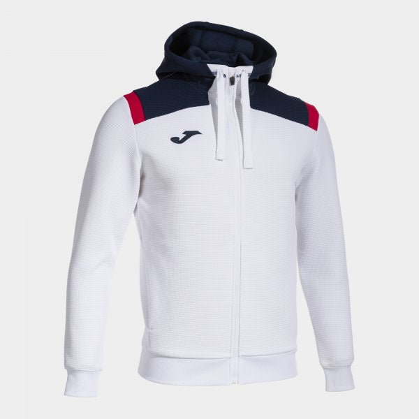 TOLEDO  ZIP-UP HOODIE WHITE NAVY WHITE-NAVY