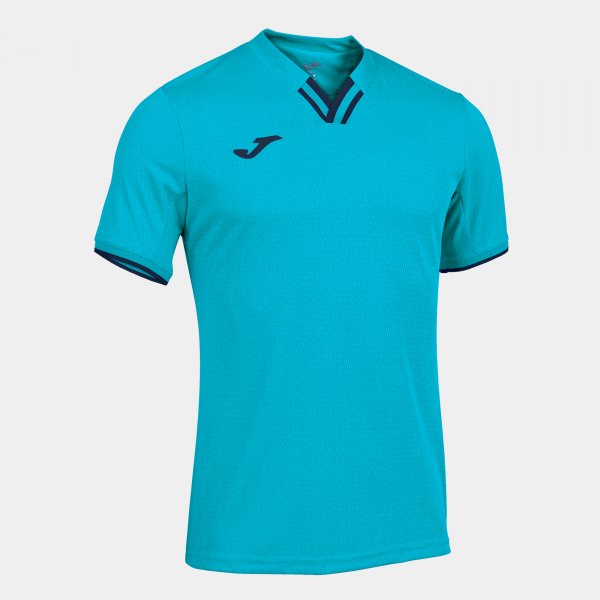 TOLETUM IV RECYCLED SHORT SLEEVE T-SHIRT FLUOR TURQUOISE