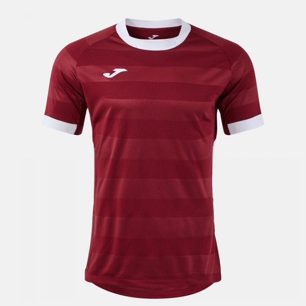 TOLETUM VII SHORT SLEEVE T-SHIRT BURGUNDY WHITE BURGUNDY