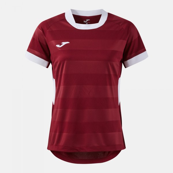 Γυναικεία μπλούζα TOLETUM VII SHORT SLEEVE T-SHIRT μπορντό