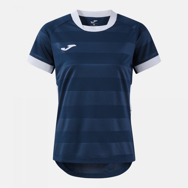 Γυναικεία μπλούζα TOLETUM VII SHORT SLEEVE T-SHIRT σκούρο ναυτικό μπλε-άσπρο