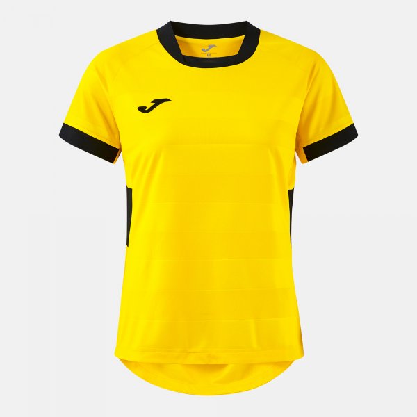 Γυναικεία μπλούζα TOLETUM VII SHORT SLEEVE T-SHIRT κίτρινο μαύρο