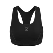 Γυναικεία αθλητικό φανελάκι TOP DONNA ELASTIC BAND μαύρο