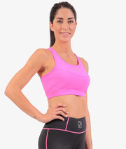 Γυναικεία αθλητικό φανελάκι TOP DONNA STAMPA φούξια