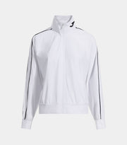 Γυναικεία φούτερ TORNEO FULL ZIP SWEATSHIRT λευκό