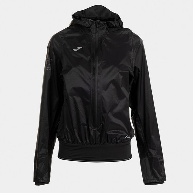 Γυναικεία αδιάBροχο μπουφάν TRAIL LONDON RAINCOAT μαύρο