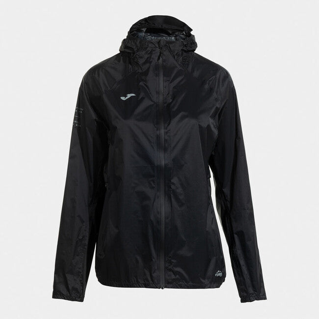 Γυναικεία αδιάBροχο μπουφάν TRAIL LONDON RAINCOAT μαύρο