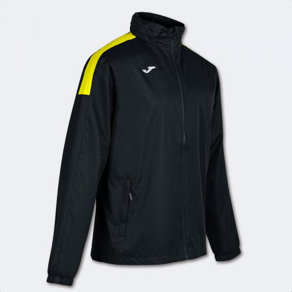 RAINCOAT TRIVOR BLACK-YELLOW