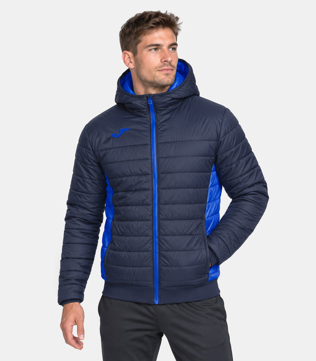 Μπουφάν bomber URBAN V BOMBER JACKET ναυτικό μπλε γαλάζιο