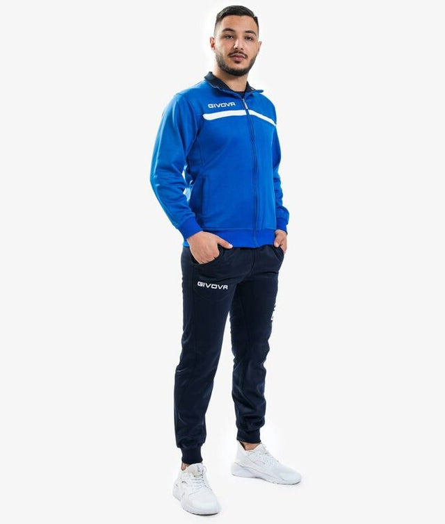 Σετ / σύνολο TUTA GIVOVA ONE FULL ZIP POLARFLEECE γαλάζιο-μπλε