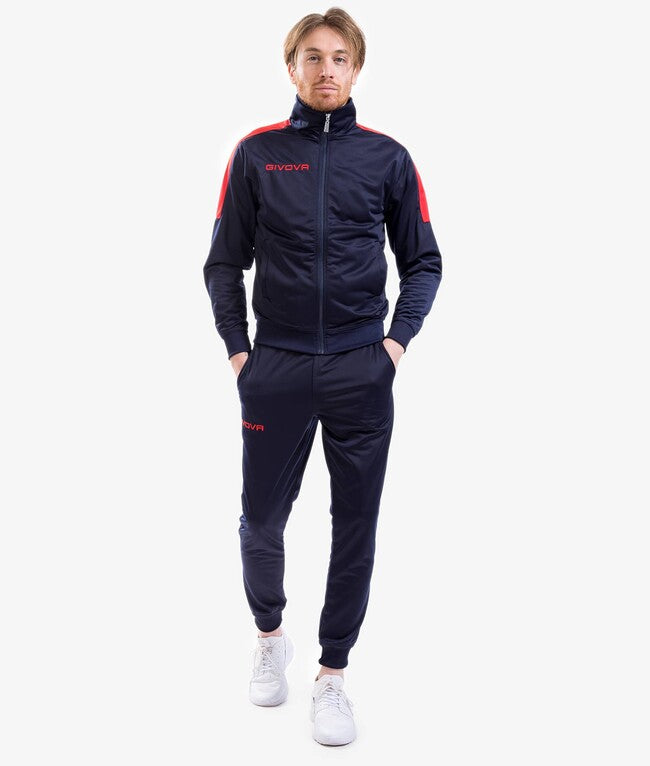 TUTA REVOLUTION TRIACETATO BLU/ROSSO