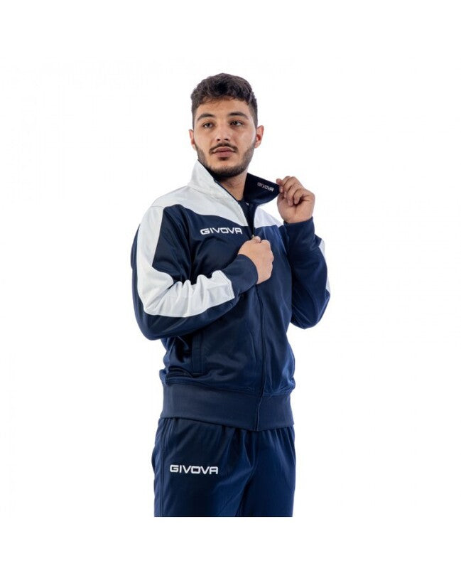 TUTA ROMA TRIACETATO BLU/BIANCO