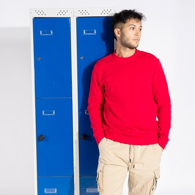 Φούτερ UNIVERSO SWEATSHIRT κόκκινο