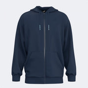 Φούτερ URBAN AESTHETICS ZIP-UP HOODIE ναυτικό μπλε