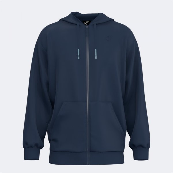 Φούτερ URBAN AESTHETICS ZIP-UP HOODIE ναυτικό μπλε