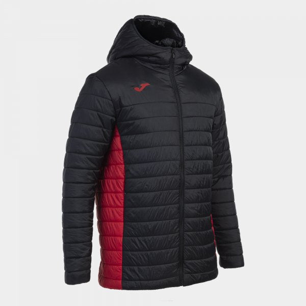 Μπουφάν URBAN V ANORAK μαύρο κόκκινο