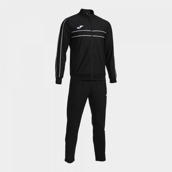 Σετ / σύνολο VICTORY TRACKSUIT MEDIUM μαύρο λευκό
