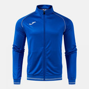 VINTAGE ECO RETRO FULL ZIP SWEATSHIRT ROYAL BLUE GRAY ROYAL-GREY