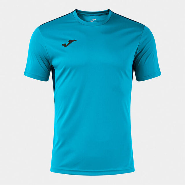 Μπλούζα WINNER IV SHORT SLEEVE T-SHIRT σκούρο ναυτικό μπλε - φθορίζον τιρκουάζ