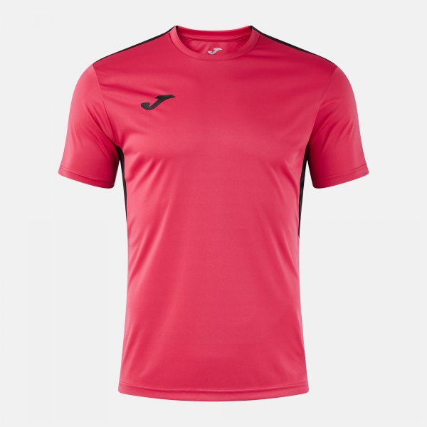 Μπλούζα WINNER IV SHORT SLEEVE T-SHIRT σκούρο ναυτικό μπλε - φούξια μαύρο