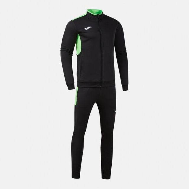 Σετ / σύνολο WINNER IV TRACKSUIT σκούρο ναυτικό μπλε - μαύρο φθορίζον πράσινο
