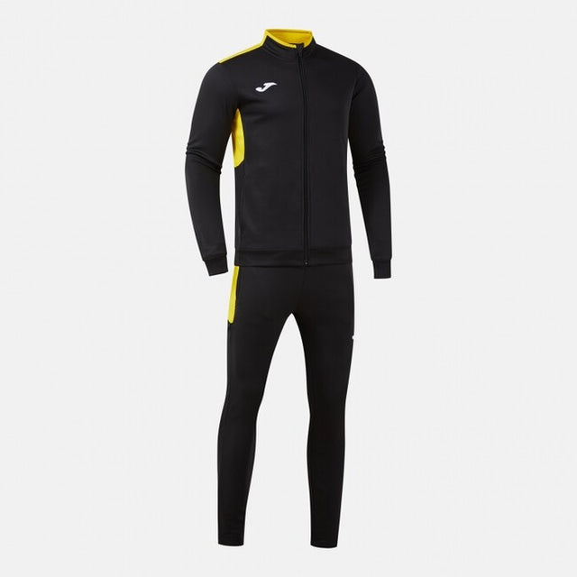 Σετ / σύνολο WINNER IV TRACKSUIT σκούρο ναυτικό μπλε - μαύρο κίτρινο