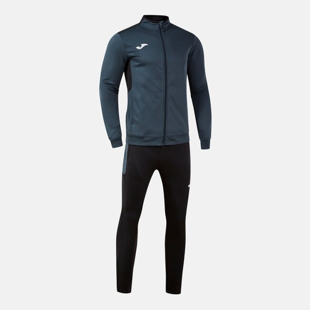 Σετ / σύνολο WINNER IV TRACKSUIT σκούρο ναυτικό μπλε - ανθρακί μαύρο